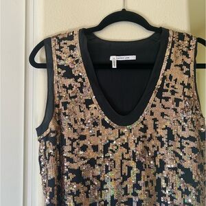 10 Crosby Derek Lam Sequin Tank Top